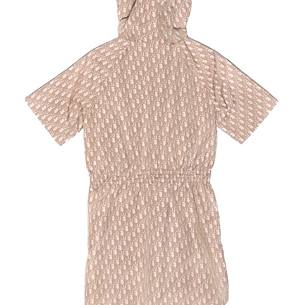 Dior Pink Oblique Technical Taffeta Hooded Dress Mini Dress - Picture 6 of 13